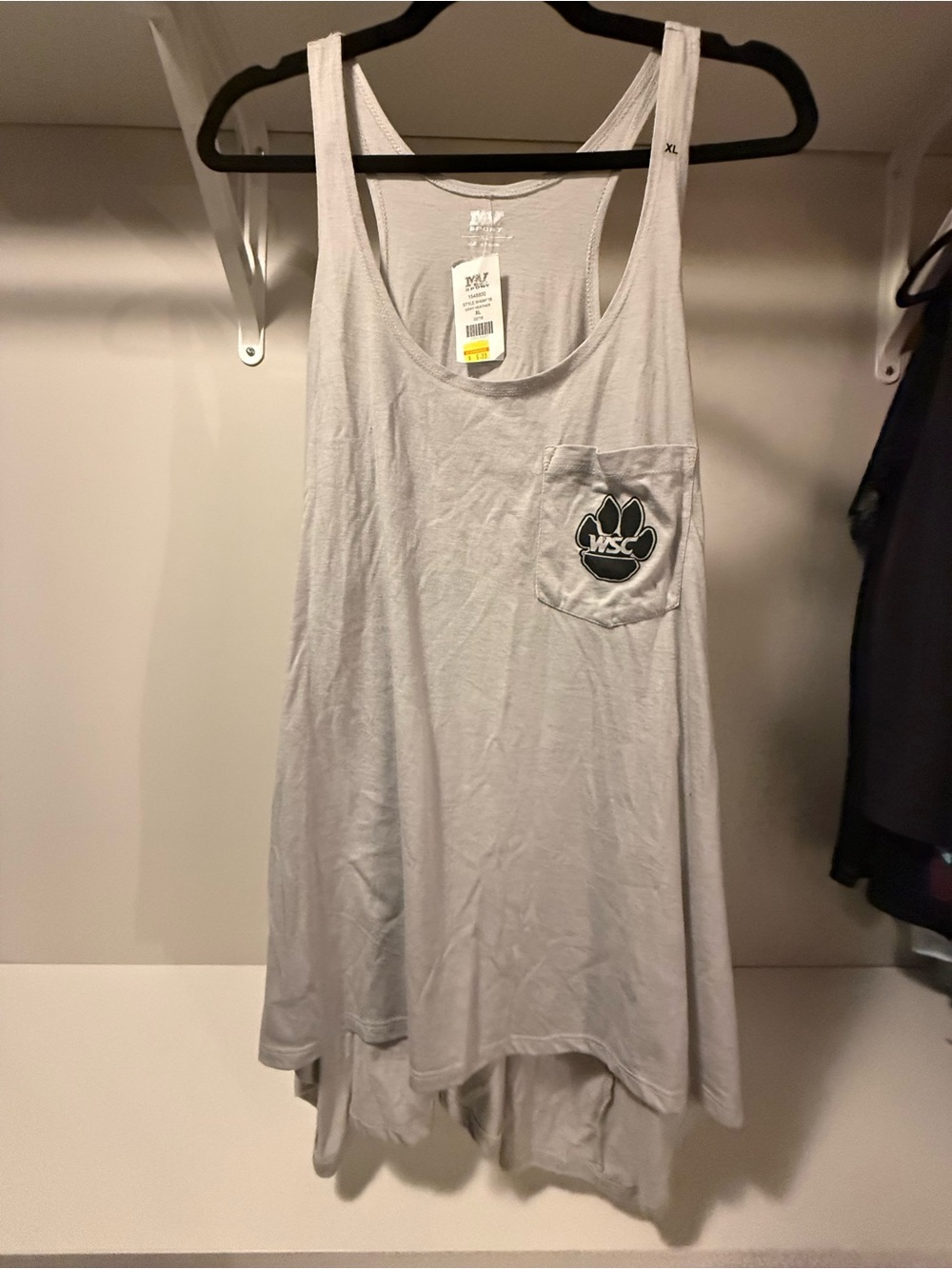 MV Sport Gray Heather Tank Top